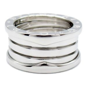 Like New! Stunning BVLGARI B-zero1 Ring #50 U.S Size 5.25 White Gold